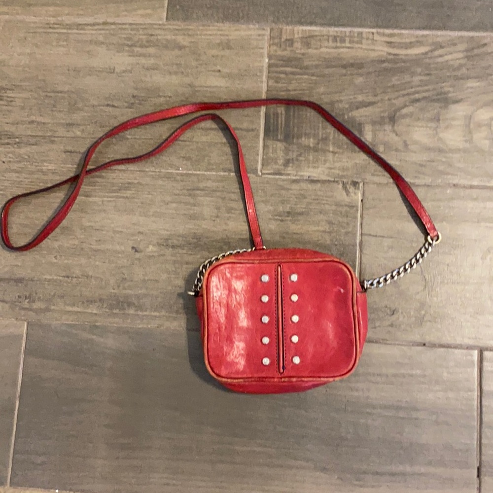 Red Michael Kors Crossbody Bag